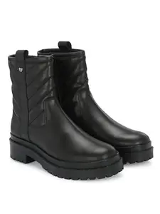 Delize Womens Black Chelsea Boots 64541-36
