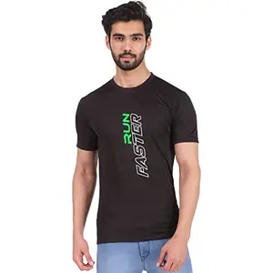 London Hills Men T-Shirt || T-Shirt for Men || Tshirt for Men || Half Sleeve Tshirt for Men Black
