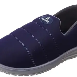Aqualite Men PLS-652 Casual Shoe, Grey/Blue, 7 UK/India