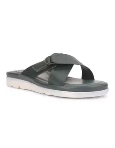 Bata Comfit Bata Mule Slipper for Women Casual Trendy and Comfortable Chappal Dark Green