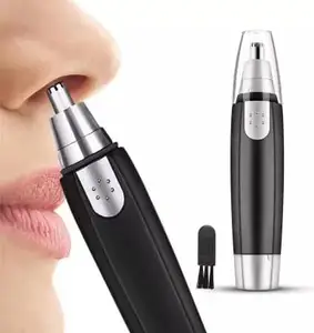 PlayKith Portable Electric Nose and Ear Hair and Eyebrow Removal Trimmer for Men & Women