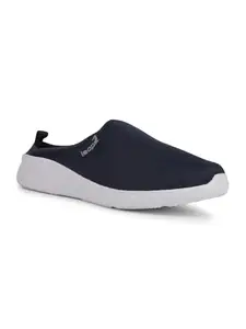 Liberty Leap7x Vester-1 Non Lacing Casual Mules for Men with EVA Sole|Mesh Upper|Padded Foam Insole|Stylish & Comfortable|Breathable, Lightweight & Flexibility|Shock Absorption (Navy Blue - 40 EU)