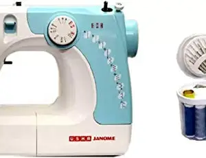 Usha MARVELA Blue with Sewing KIT Electric Sewing Machine (Built-in Stitches 14)