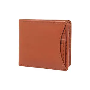 Hidesign Mens Leather 1 Fold Wallet (Tan_Free Size)