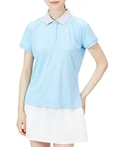 ASICS Women's Regular Tennis Shirt (2042A215.406_Arctic Sky S)