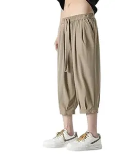 Lymio Men Shorts || Three Quarter Pant for Men || 3/4 Casual Cotton Shorts (Short-46-49)