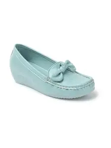 ELLE Loafer Shoes, Colour-Sky Blue Size-UK 8