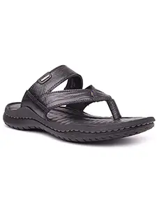 Buckaroo NEW PLAZZO Genuine Leather Black Casual Open Sandal For Mens: Size UK 11