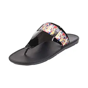 Mochi Men Black Synthetic Sandals 6-UK (40 EU) (16-255)
