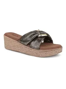 Inc.5 Women Antique Embellished Wedge Heels