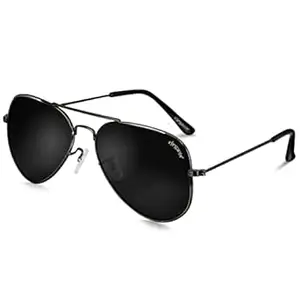 ELEGANTE Classic HD Polarized Aviator Sunglasses for Men & Women, 100% UV Protected, Lightweight Copper Frame