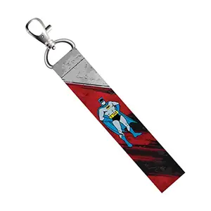 ISEE 360® Cartoon Superhero Lanyard Bag Tag with Swivel Lobster for Gift Luggage Bags Backpack Laptop Bags Students Travelers L X H 5 X 0.8 INCH