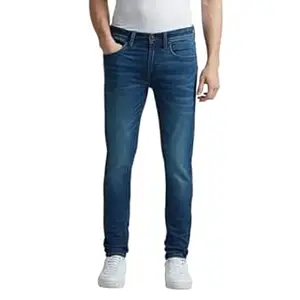 Pepe Jeans Men's Regular Fit Jeans | Mid Rise | Chinox | Jeans for Man