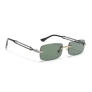 Voyage Rimless UV Protected Sunglasses for Men & Women