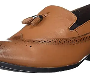 Red Chief Men's Leather Formal Shoes (RC3652 006 9) TAN