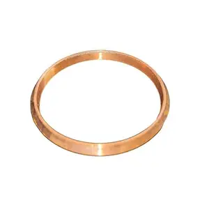 Stylish Pure Copper Kada Bracelet for Men and Women Adjustable Healing Cuff Bangle (2.9)