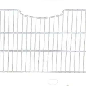 Tiksha Enterprises wire shelf compatible Lg GR33 fridge main shelf dimension in cm (61.7+61.2) X34 with v shape.