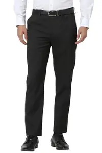 Peter England Men's Slim Work Utility Pants (PETFWSLPC59314_Grey