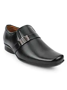FASHION VICTIM Jacario Men Formal Shoe Black