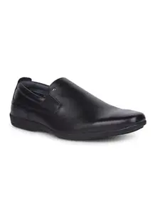 Bata Mens Black Slipon Style with Comfort and Elegance Perfect for Formal Wear, Business Casual
