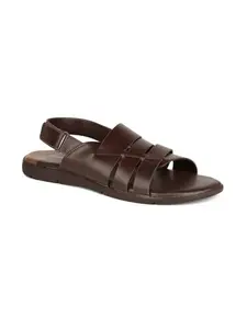 Bata Mens Potter SD Brown Sandal