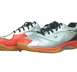 Sega Alpine Badminton Shoes by Star Impact PVT LTD (Silver, Numeric_10)