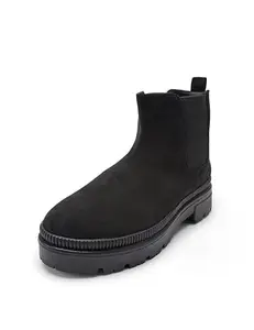 ELLE Women Boot,Black,UK-3