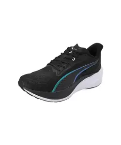 Puma Womens Darter Pro Iridescent WN's Black-White Running Shoe - 5 UK (31093801)