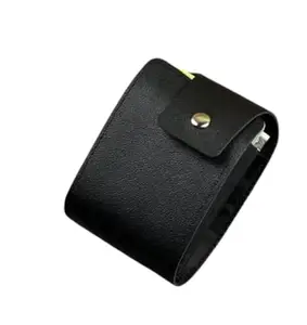 Kesariya Fashion 9 Slots Leather Credit Debit ATM Card Holder Case Wallet for Men & Women (10.5 X 7 X 2 Cm, Black)