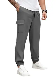 ENDEAVOUR WEAR Men's Track Pants|Cargo Pants|Cargo Jogger Stretchable Sports Gym Running Pants |Casual Loungewear