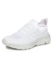 ABROS Men's Murfree ASSG0186 Sports Shoes- White/L.Grey -6UK