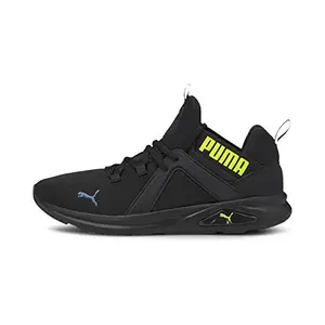 PUMA Enzo 2 Eco Men's Running Shoes Black-Yellow Alert-Star Sapphire (19437303)