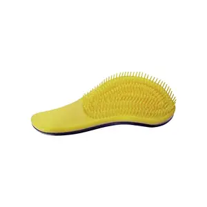 Fully Professional Use Detangling Hair Brush For Men And Women (Yellow)