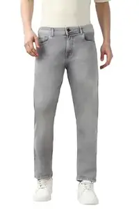 Peter England Men's Slim Tapered Jeans | Denim | Casual Wear | Modern Fit