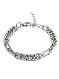 Karatcart Men Leather Multistrand Wraparound Bracelet (55038315)