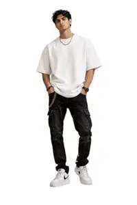 SAVRE Essential White Oversized T-Shirt