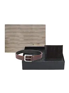 Swiss Design SDWC-135 Wallet & Belt Gift Set for Men