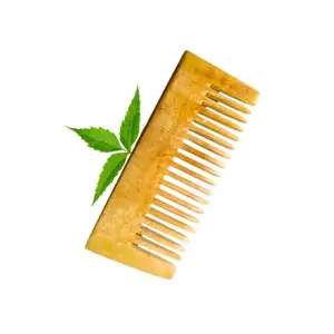 MICLAC Wood Comb Set: Ideal for Hair Care Routines | Comb For Hair Growth | Wooden Shampoo Comb | Pack of 1