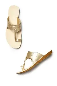 Aurelia Textured Off White Almond Toe Flat (Size: 40)-22AUA9FW00028-04043
