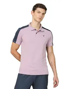 TECHNOSPORT Men's Slim Fit Polo T-Shirt - (MTOR13MBNSMLNEW_Modern Brown_S)