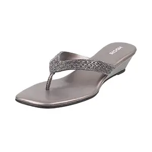 Mochi Women's Black Embellished Fashion Heel Sandals UK/7 EU/40 (35-4993)