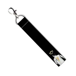 ISEE 360® King CR7 Lanyard Tag with Swivel Lobster for Gift Luggage Bags Backpack Laptop Bags L X H 5 X 0.8 INCH