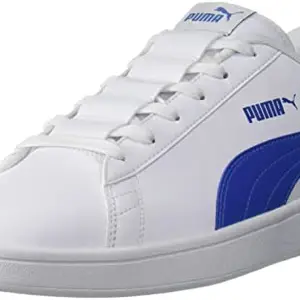 Puma Puma Unisex-Adult Smash V2 Loop White-Victoria Blue Sneaker - 10 UK (37578805)