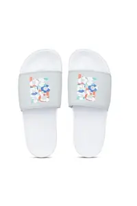 Reebok SLIDE AG FLEX SLIDE - Men White Sandals & slippers