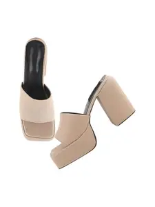 SilverArrow Women's Lunxo Block Heel Sandals