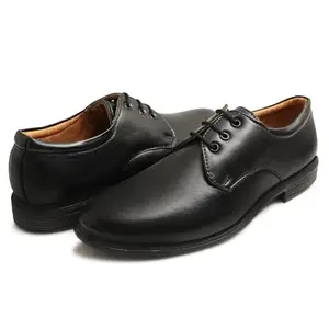 Men's Faux Leather Formal Shoes (Black,7)-PID53522