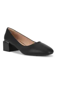 Allen Solly Women Black Casual Heels