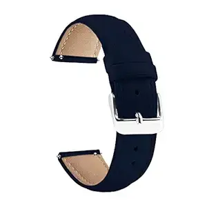 ACM Watch Strap Leather Belt 22mm compatible with Fastrack Smart Discovery Smartwatch Casual Classic Band