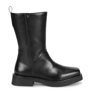 YOHO Women's Calf Length Boots | Effortlessly Chic & Timelessly Stylish | Durable | All day Comfort | Trendy Casual Boots | Winter, Snow and Holiday Outings