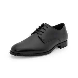 Red Tape Formal Shoes for Men | Soft Cushioned Insole, Slip-Resistance, Dynamic Feet Support, Arch Support & Shock Absorption Black